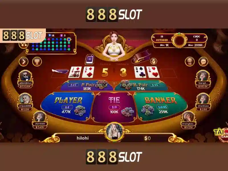 888SLOT trò chơi slot hấp dẫn