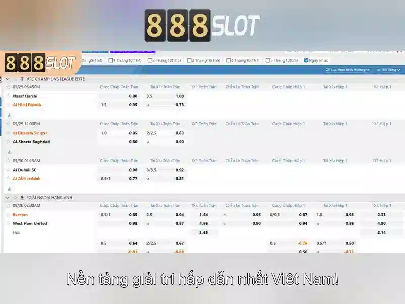 Trải nghiệm đa dạng trò chơi slot